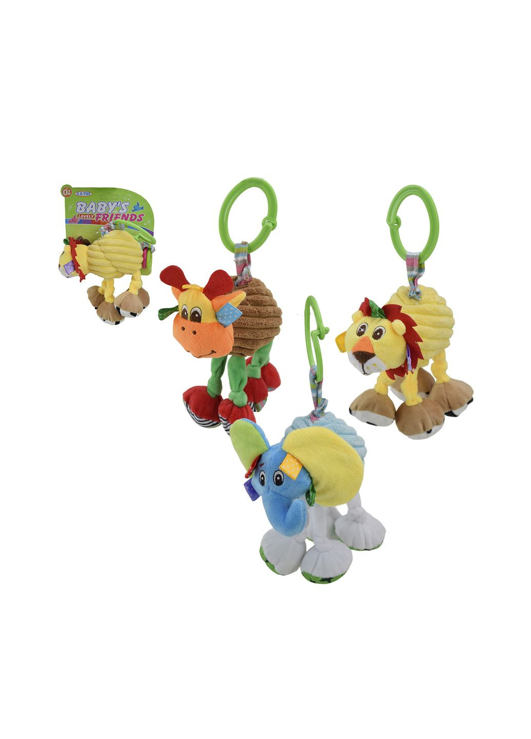 Погремушка-подвеска цвет разноцветный ЦБ-00271185 No Brand (322094822)