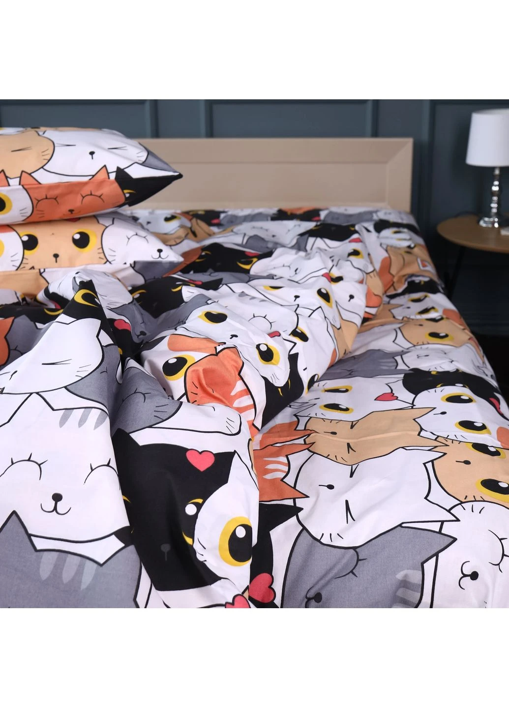 Комплект постельного белья Ranforce Elite JUNIOR 17-0769 Funny Cat Mirson (399967114)