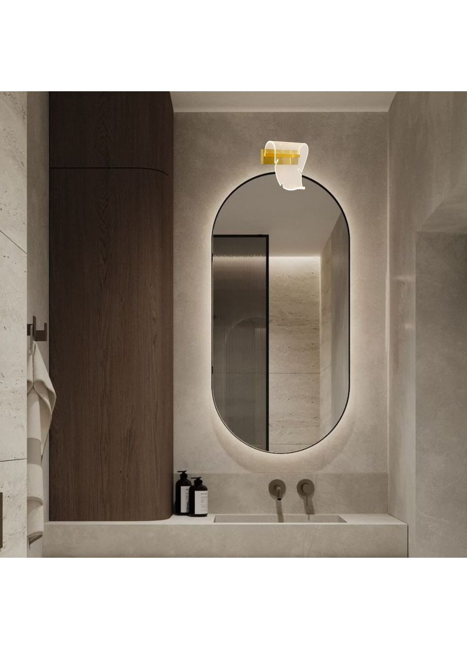 Настенный светильник/бра золотой с линиями 2,5W (74-W2507 GD) No Brand (372005069)