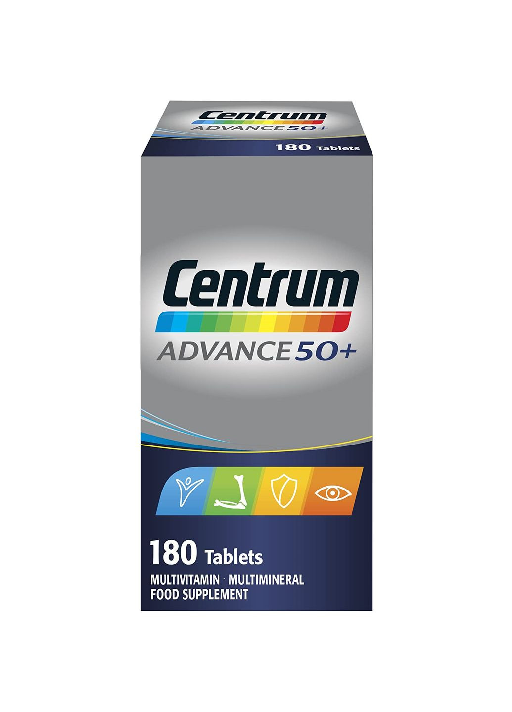 Мультивитаминный комплекс для взрослых после 50 лет Advance 50 Plus Multivitamin 180 таблеток Centrum (278773943)