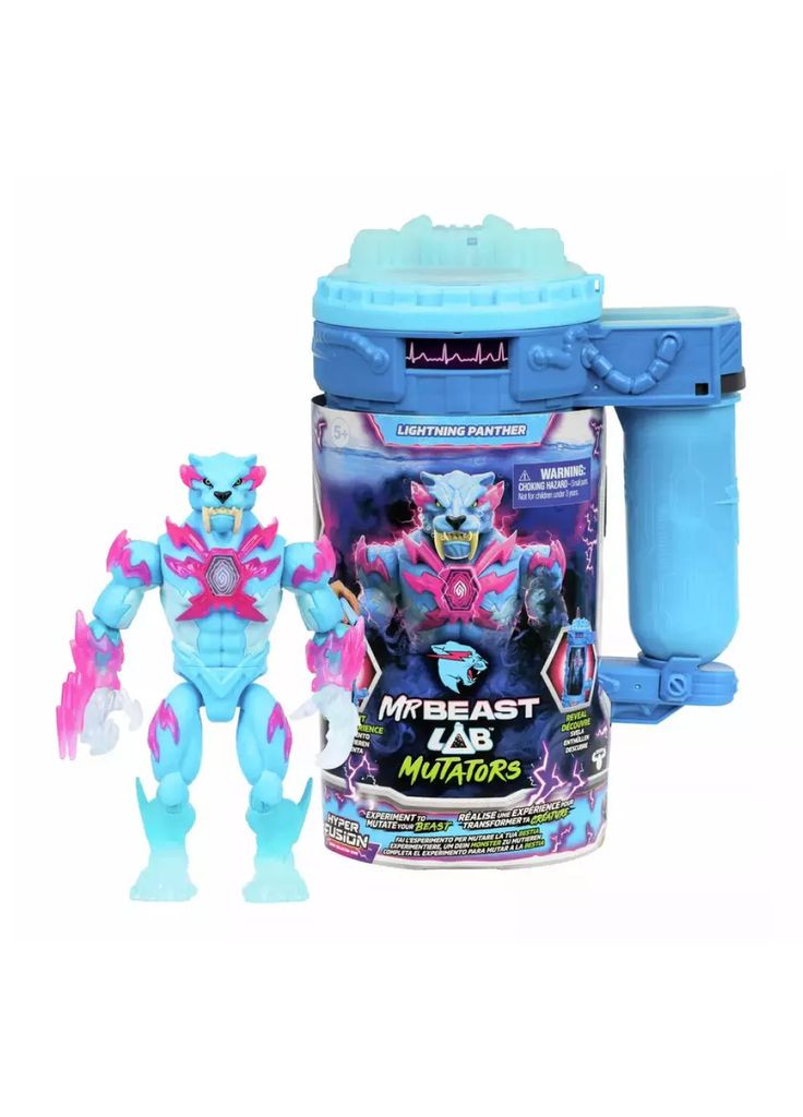 Игровой набор Станция преобразования Пантера молния (124283) MrBeast Lab (364487992)