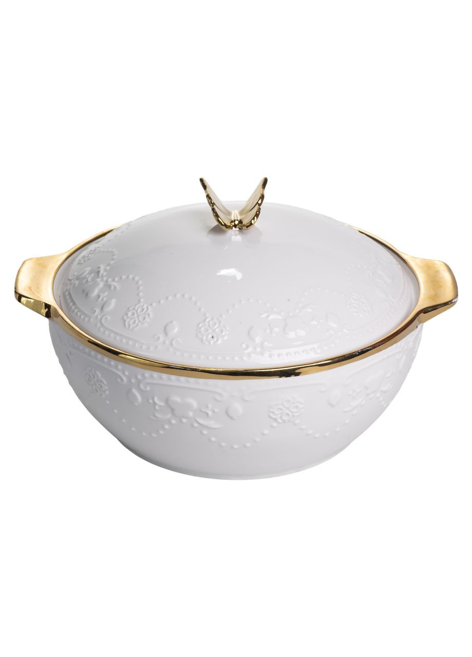 Суповий сервіз на 6 осіб супниця 3 (л) з бульйонницями 300 (мл) тарілки для супу SPW-16 Yiwu (369673549)