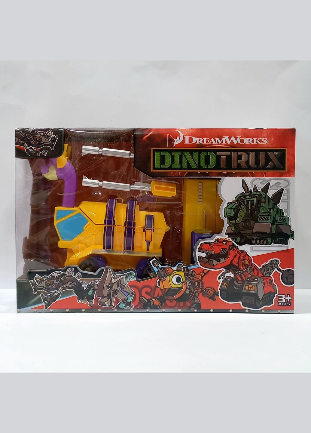 Динозавр-трансформер Dinotrux 21035, в коробці (6971005582867) Самосвал Жовтий No Brand (306903694)