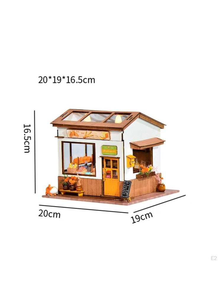 Румбокс Пекарня Roombox Boulangerie DIY CuteBee Интерьерный конструктор BM-880 No Brand (362453317)