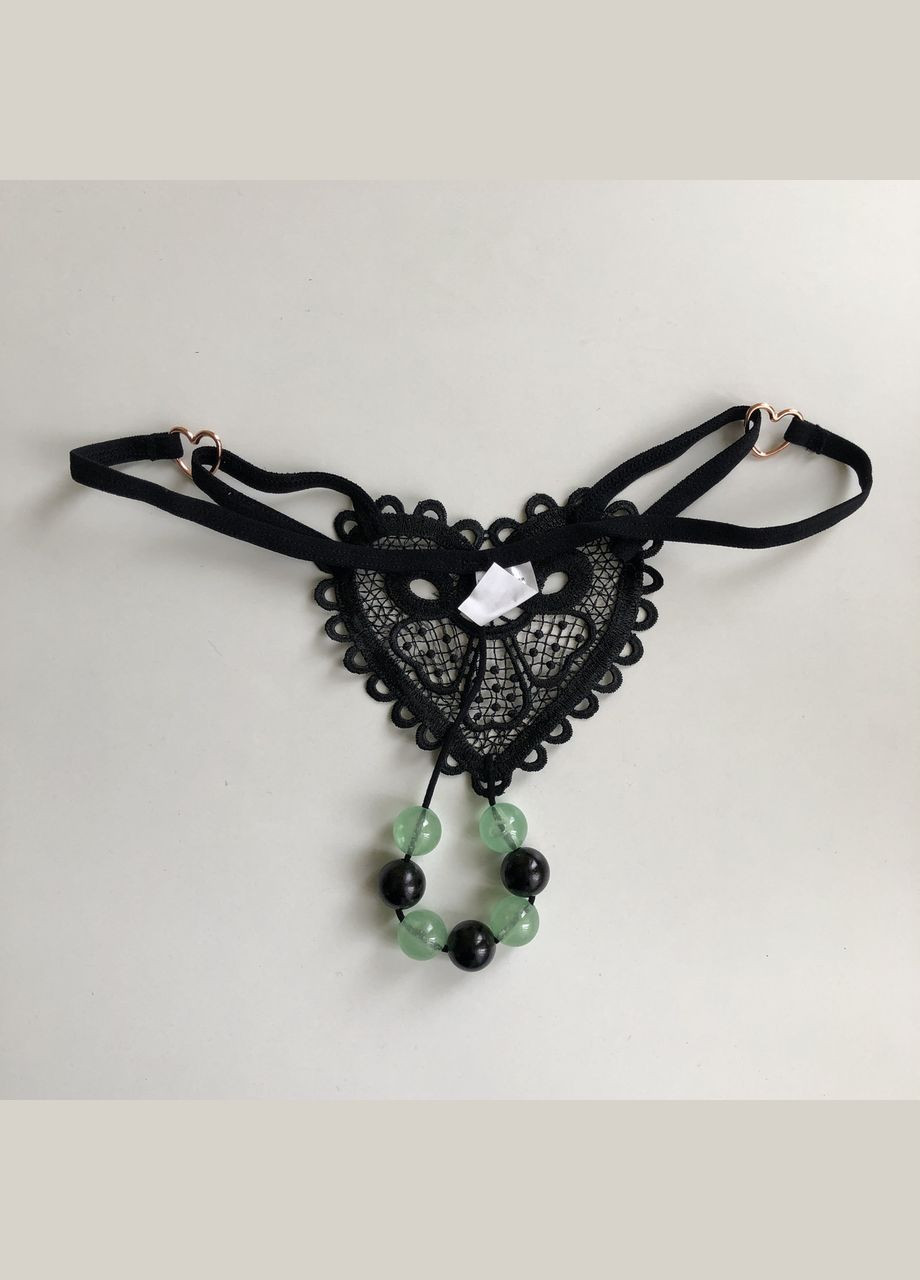 Жіночі трусики з розрізом та намистинами світяться в темряві No Brand (319158939)