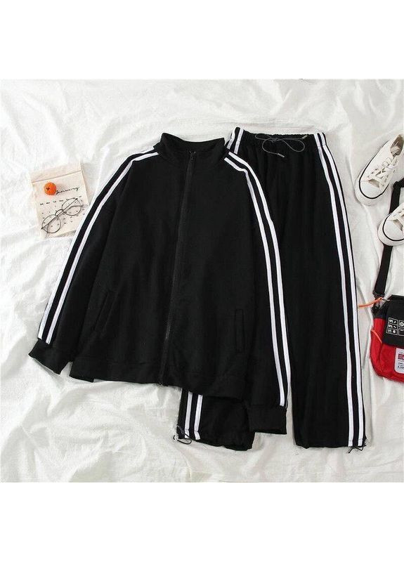 Жіночий спортивний костюм з контрастними смужками Україна (352475308)