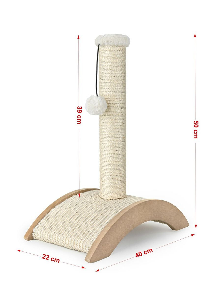 Кігтеточка для кішок CT06, 40x22x47см Happet (353688787)