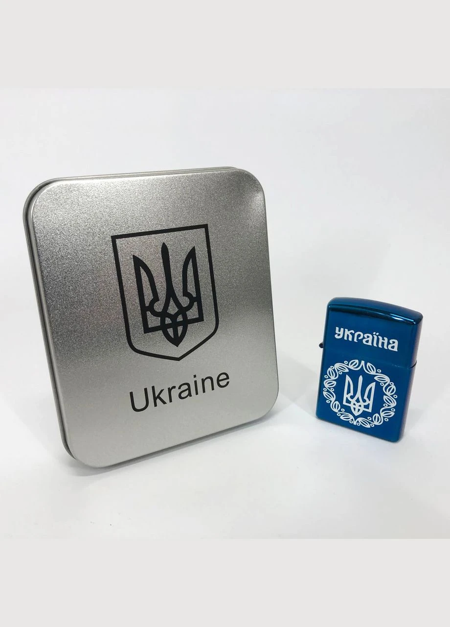 Дугова електроімпульсна запальничка USB металева коробка HL-447. Колір: синій No Brand (381040392)