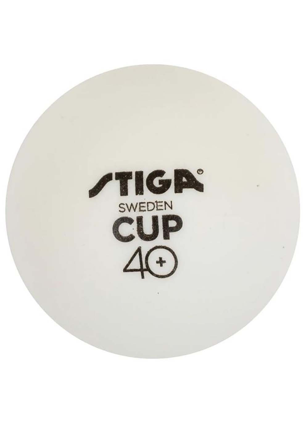 Мячики для настольного тенниса Cup ABS 12 шт Stiga (367593796)