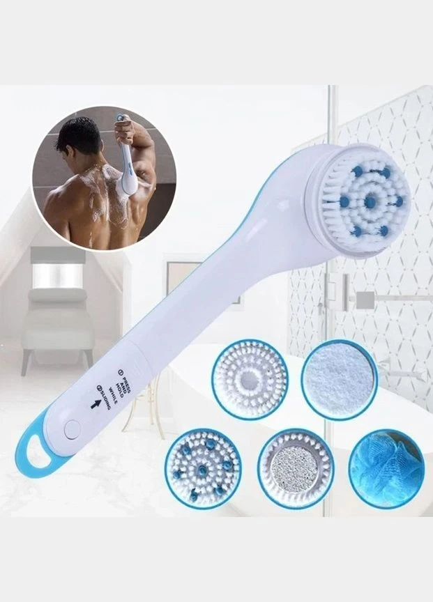 Массажная щетка для тела Spin Spa Brush электрическая белый (2091116714) No Brand (328920829)