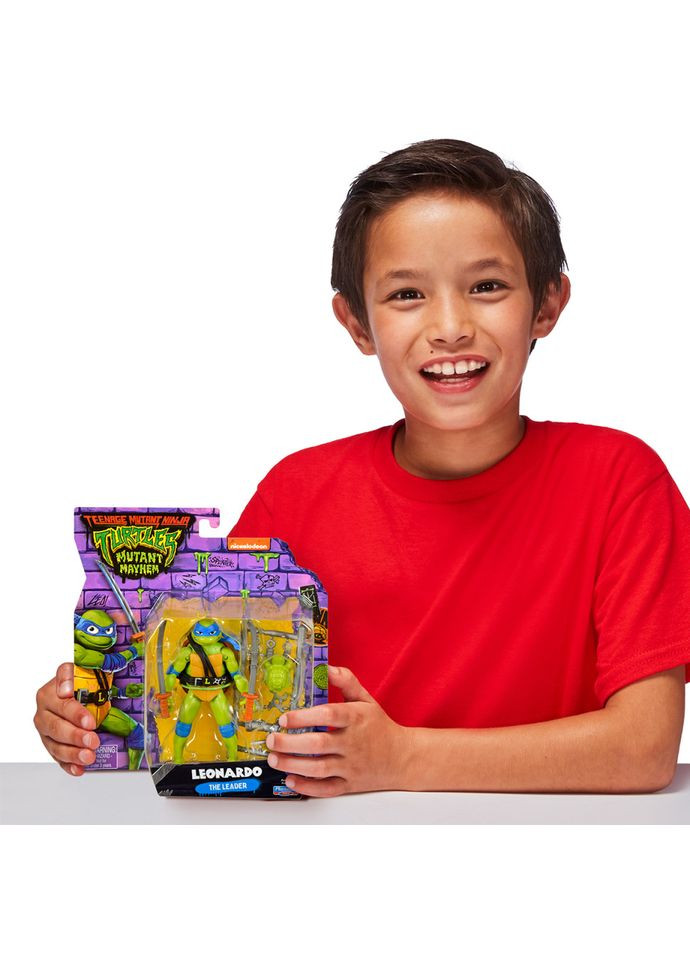 Ігрова фігурка ЛЕОНАРДО 83281 серії «Черепашки-Ніндзя MOVIE III» TMNT (329950521)