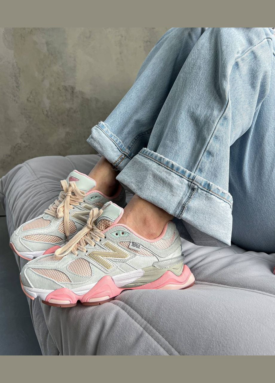 Кросівки жіночі New Balance 9060 beige pink gray | Нью Беланс 9060 бежеві рожеві сірі No Brand бежеві демісезони (347223370)