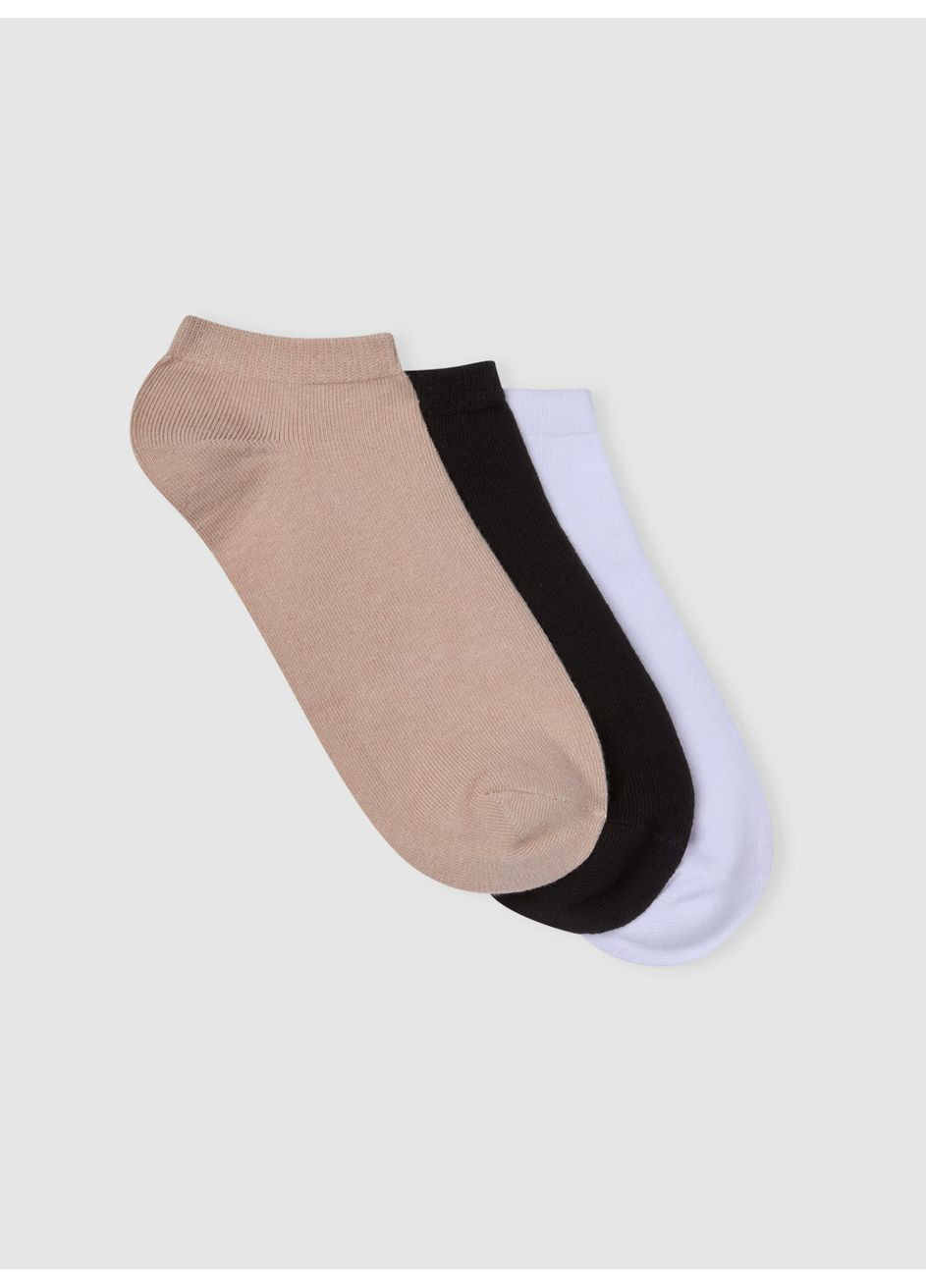 Бежеві набір шкарпеток жін Terranova однотонні (363045495)