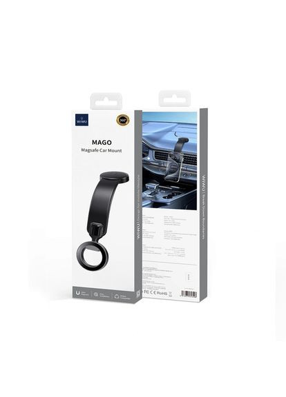 Холдер Wi-CH053 MAGO Series Magsafe Car Mount Black WIWU (340818964)