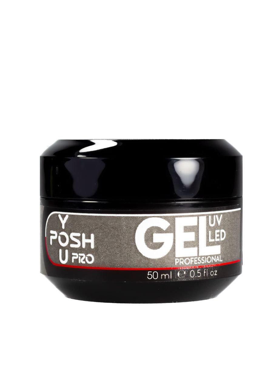 Гель для наращивания ногтей YouPOSH Gel UV/LED однофазный 50 мл № 6 Прозрачный/Clear You Posh (355313114)