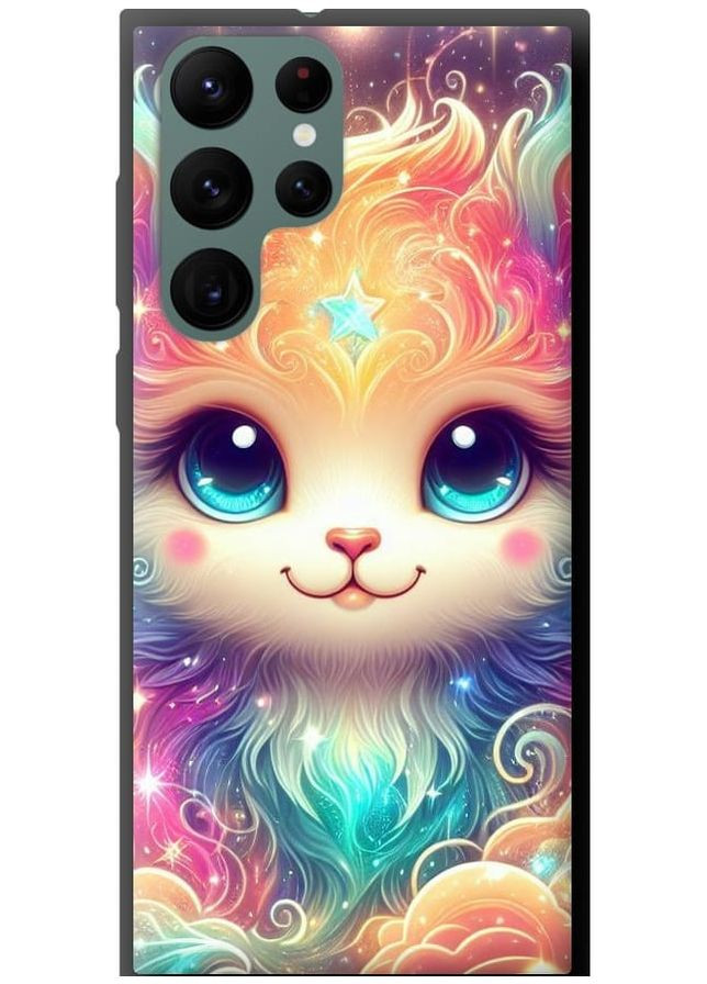 TPU чехол 'Сказочный котенок' для Endorphone Samsung Galaxy S22 Ultra (275460547)