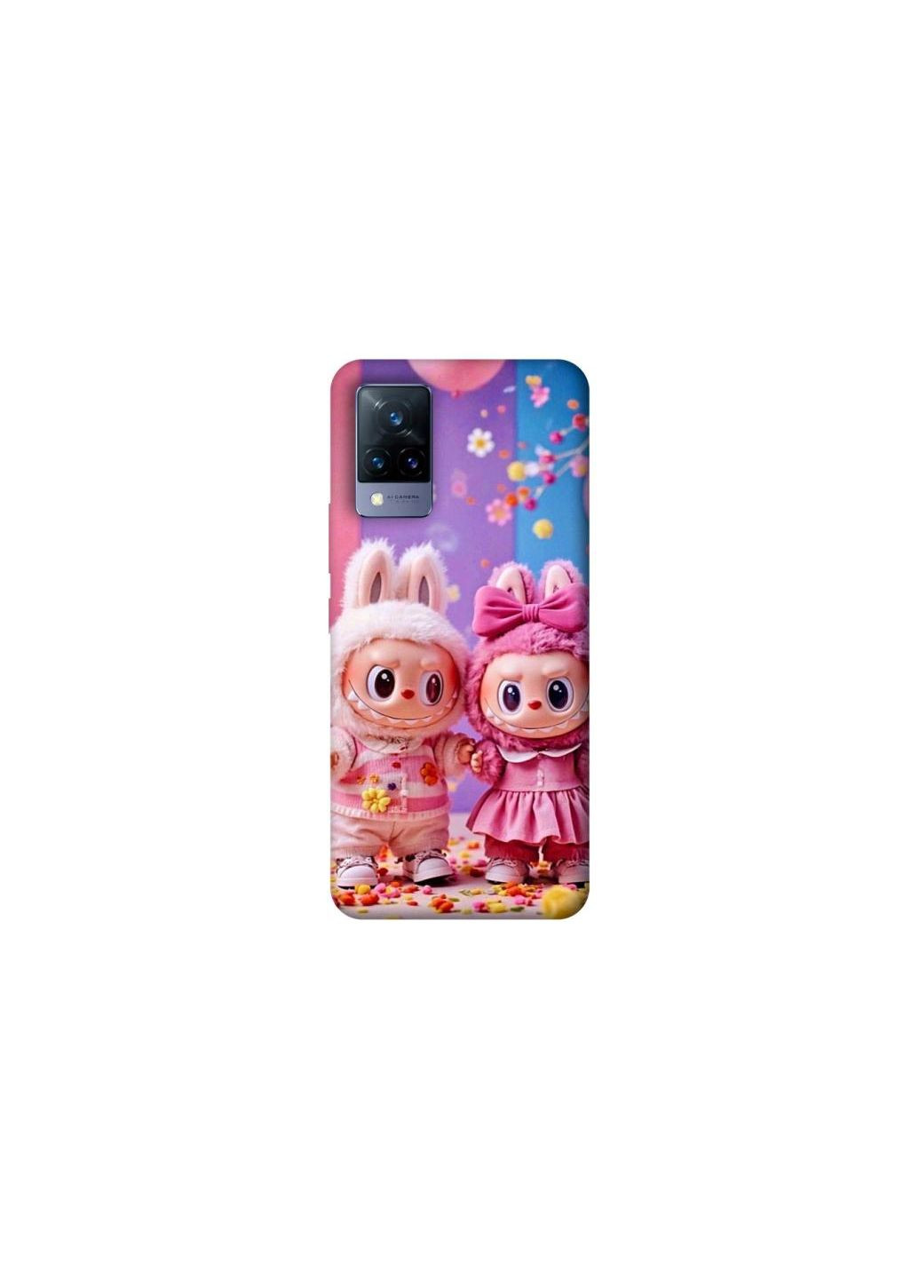 Чехол на Vivo V21 Labubu twins ver.2 Frontalka (361981907)