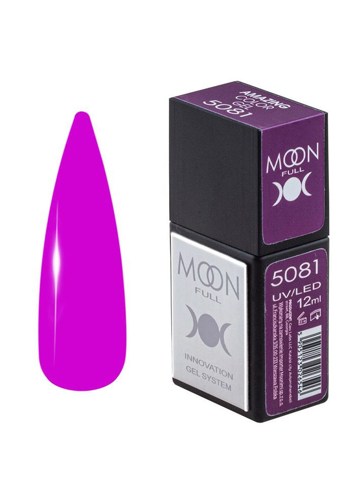 Гель-лак Amazing Color Gel polish 12 мл № 5081 Moon (330033875)