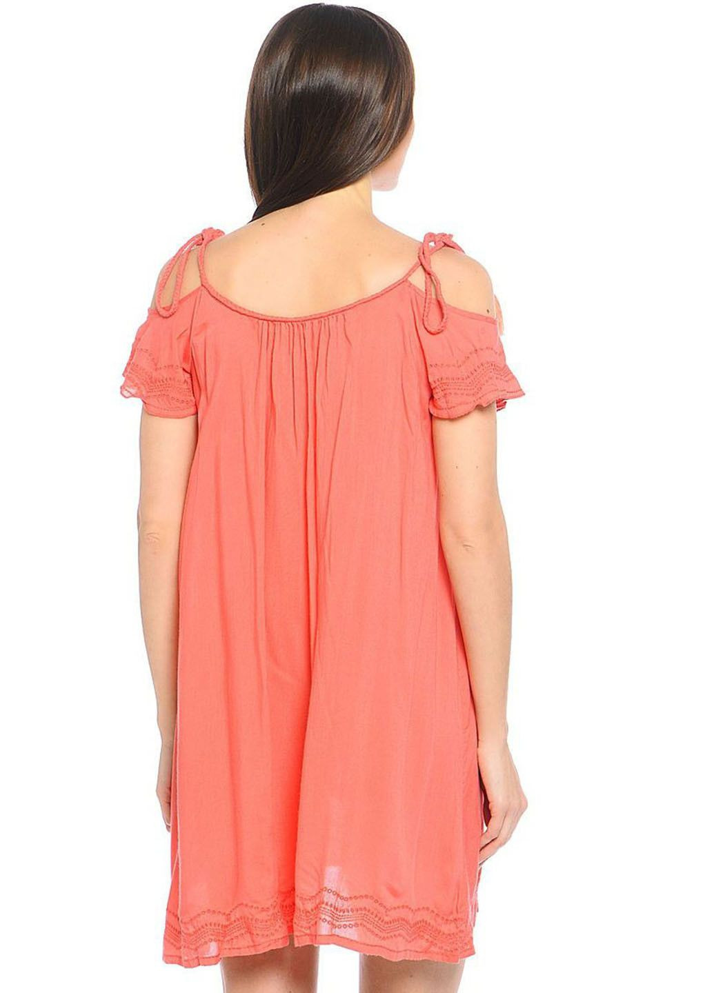 Коралловое повседневный платье коралловый Pepe Jeans