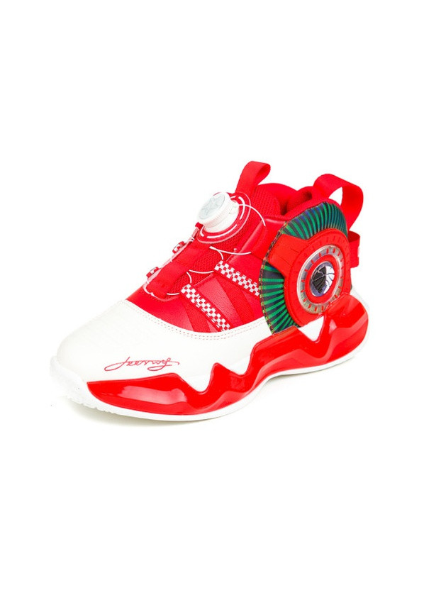 Красные всесезонные кроссовки Fashion GLA59-1 біло-червоний (31-36)
