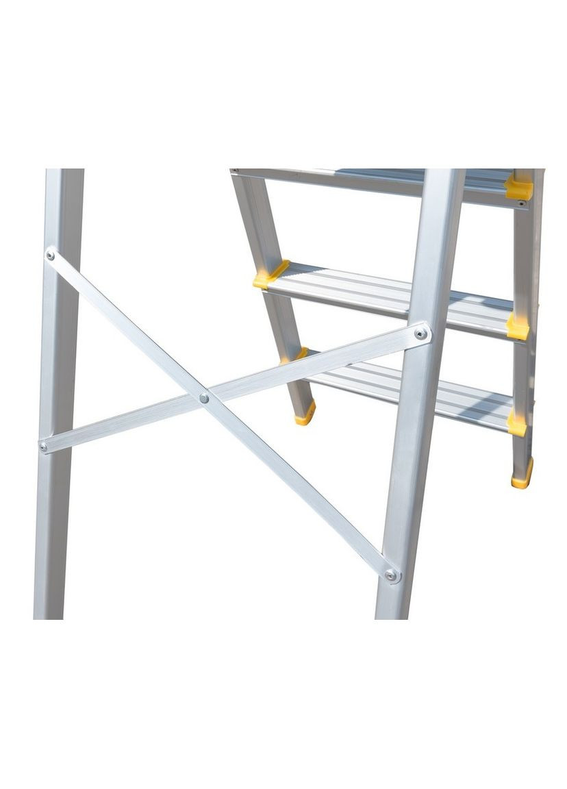 Драбина алюмінієва 7 ступенів, h=1500 мм (79-1107) Mastertool (340908910)