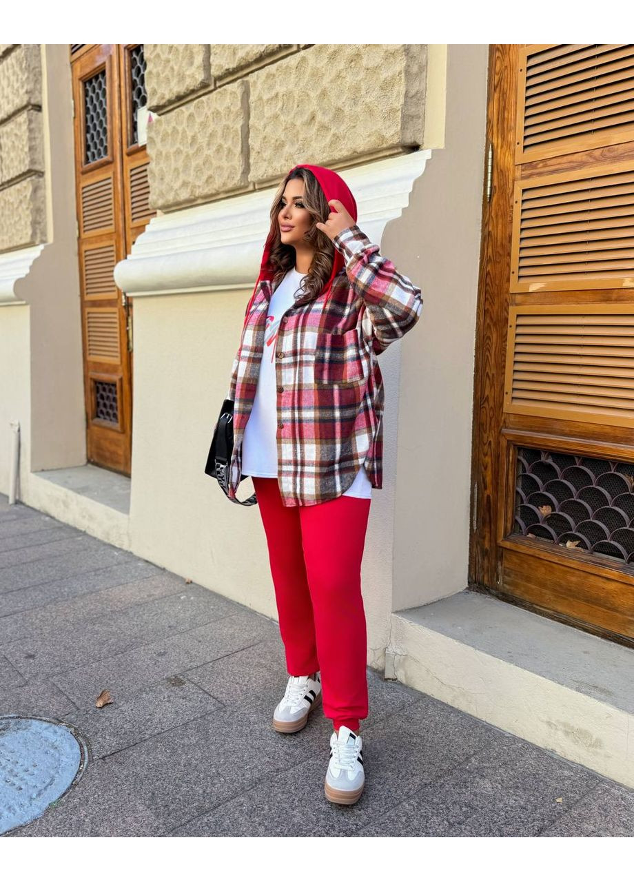 Тройка оверсайз из коттона и шерсти • ЗАМЕРЫ В ОПИСАНИИ DK/DL Мода без кордонів (370549241)