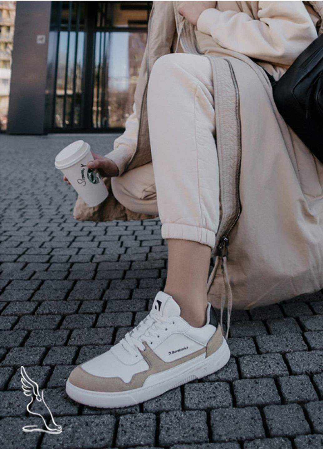 Білі всесезонні кросівки босоноге взуття be lenka zing barefoot No Brand