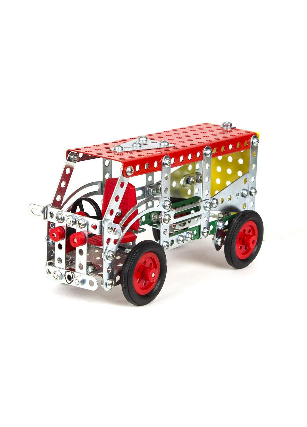 Детский металлический конструктор Универсал 8в1 на 304 элементов в чемодане Комбинированный (4818027228) ТехноК (371911464)