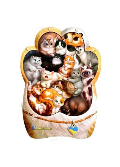 Пазл "Кошки-муркотики" Ань-Янь (318019133)