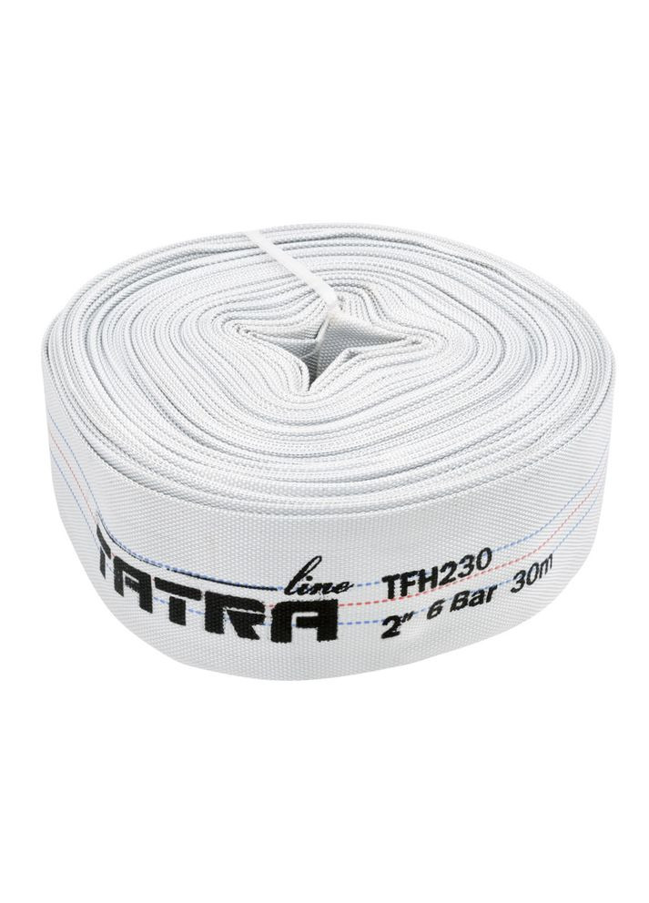 Рукав пожежний, напірний шланг 50 мм, 2 дюйми для фекального дренажного насоса та відкачування каналізації line 2' PN6 30 м No Brand (362046087)