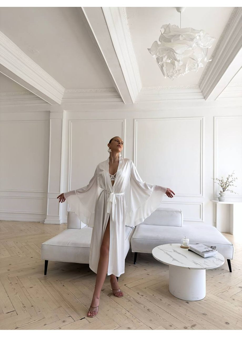 Розкішний ніжний халатик з ефектом "Крила" Vakko (362008473)