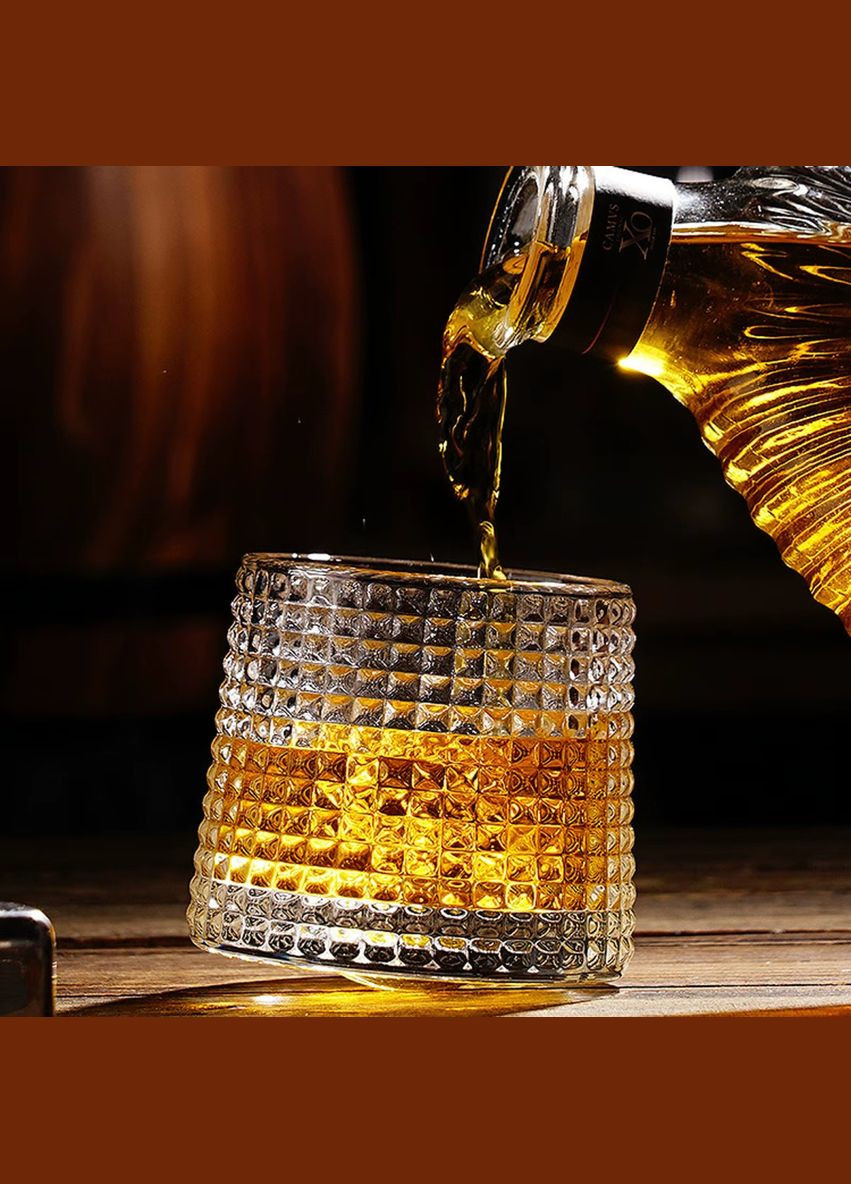 Стакан-доф для віскі Crystal 5 15029 7х7х8 см No Brand (364494752)