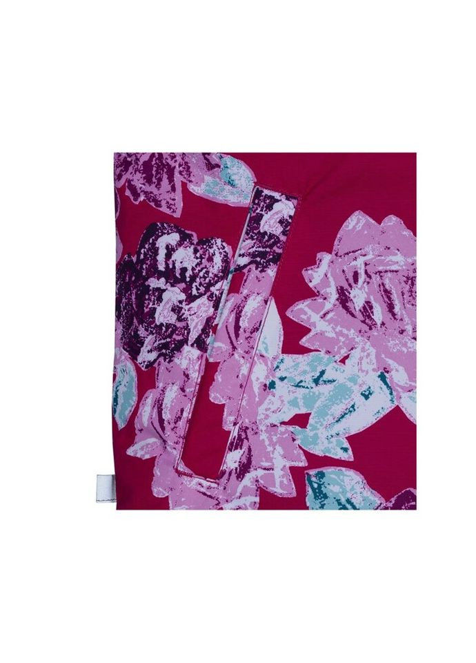 Комбінована зимня куртка classy 17710030 фуксиа з принтом 98 (4741468941981) Huppa