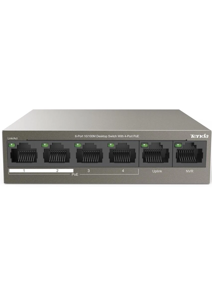 Коммутатор TEF1106P-4-63W Tenda (370620842)