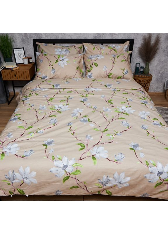 Комплект постельного белья Satin Elit «» Полуторный 143х210 наволочки 2х50х70 (MS-820008416) Moon&Star Magnolia Dream (356116048)