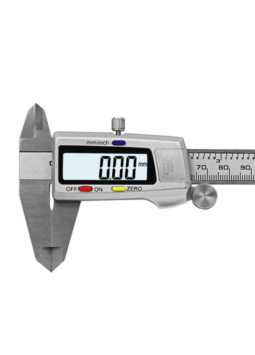 Штангенциркуль металевий електронний цифровий Digital Сaliper 0-150 мм з LCD 6" у футлярі + 2 батарйки No Brand (336517429)