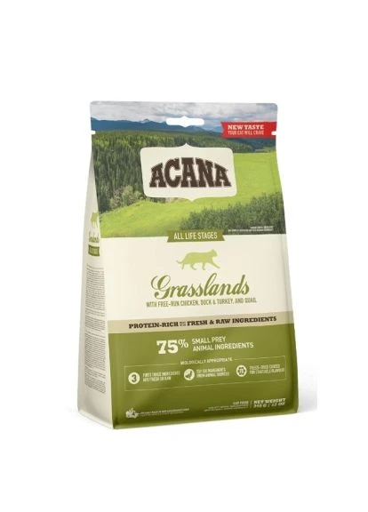 Сухий корм для кішок Grasslands 340 г (0064992642341) Acana Grasslands 340 г (401808161)