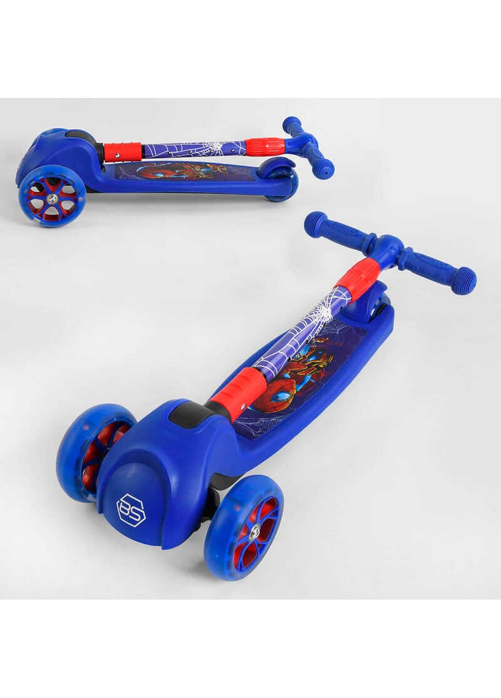 Самокат триколісний дитячий складаний 25х55 см Best Scooter (289364605)
