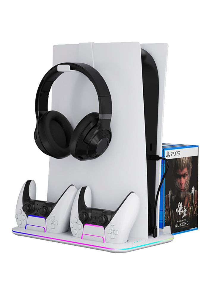 Підставка для PS5 CS-51 RGB Slim/DE White (CND-CSPS5W-1) Canyon (328962005)