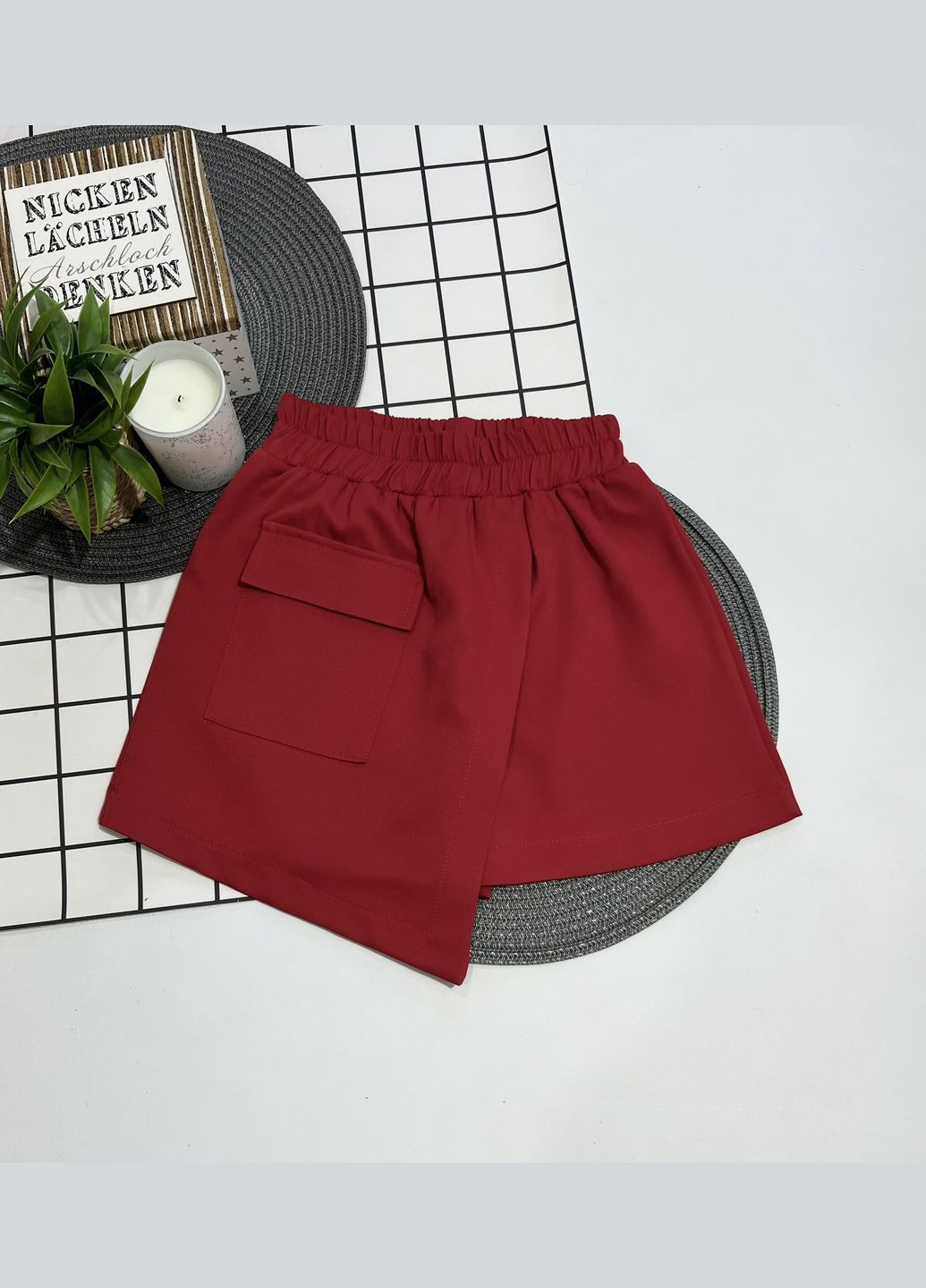 Юбка-шорты для девочки на рост 128-158 No Brand (346058483)