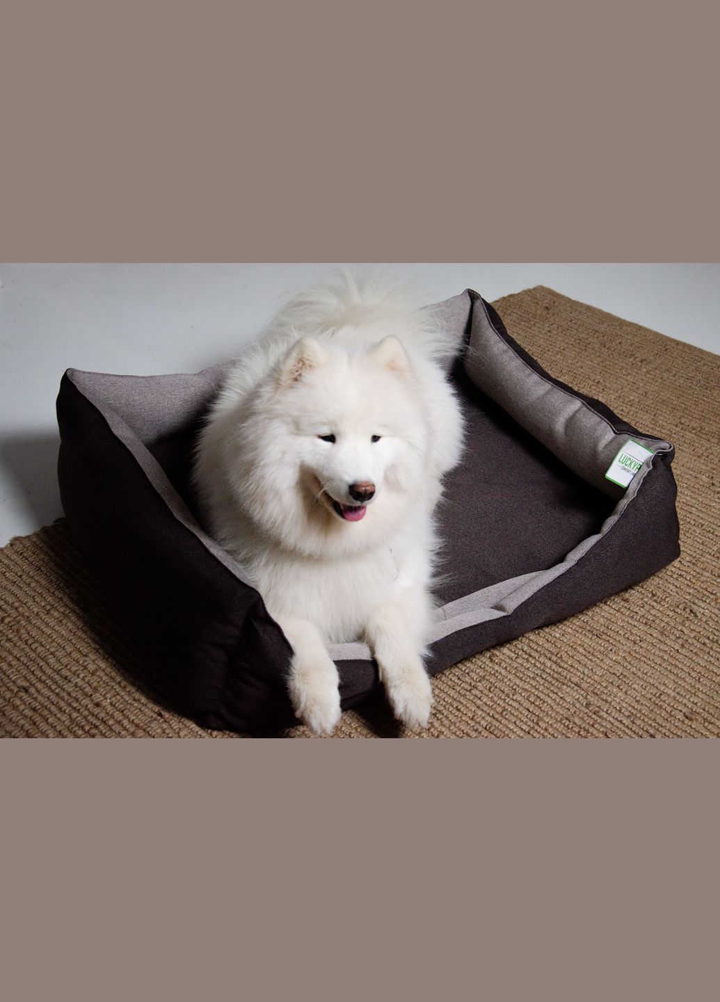 Лежак для собак и кошек Тоби №6 80х120х26 см (4820224213347) Lucky Pet (279569259)