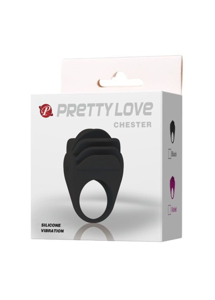 Вібруюче ерекційне кільце на пеніс Pretty Love "Chester" LyBaile (301417012)