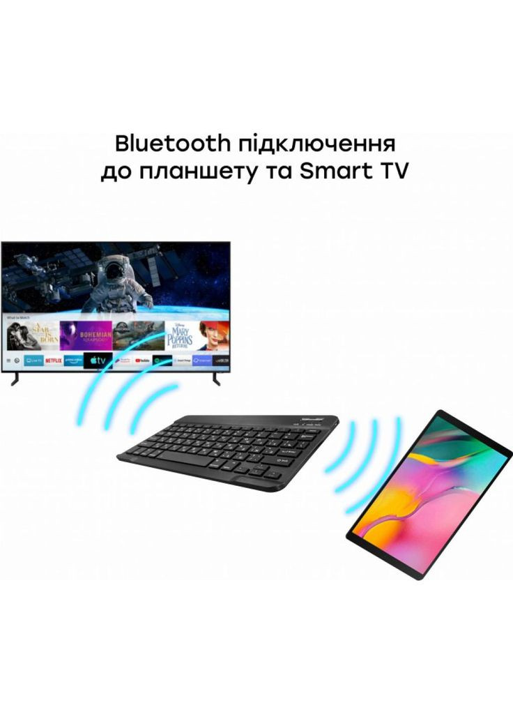 Клавіатура Easy Tap для Smart TV та планшета (4822352781027) Airon (281155392)