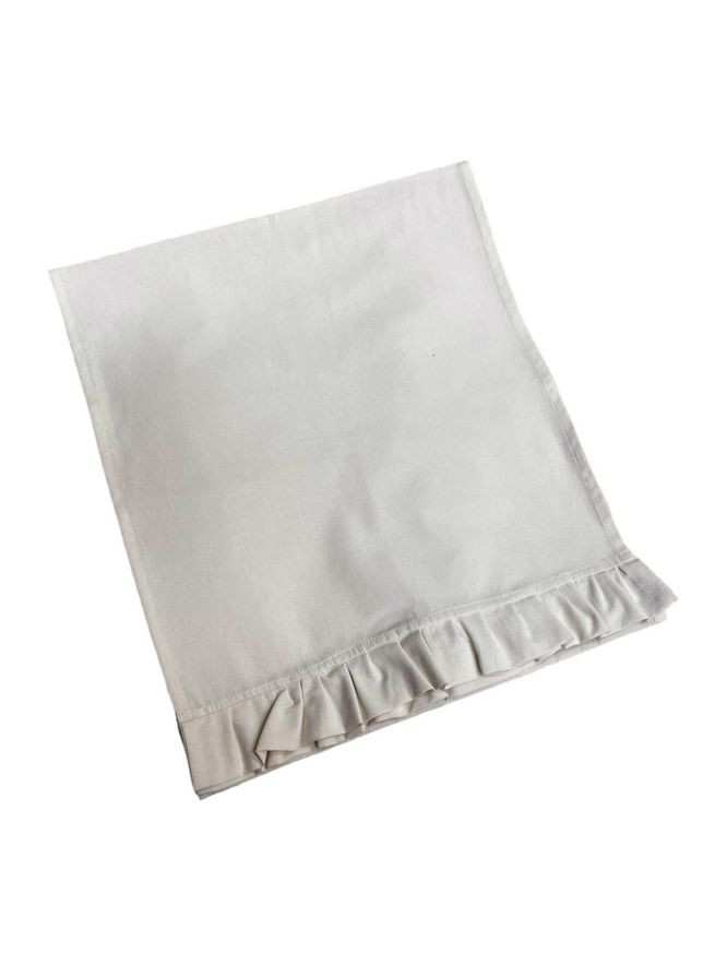 Ранер Stonewash Milk 40х180 см з рюшами (94331868) SoundSleep (313288209)