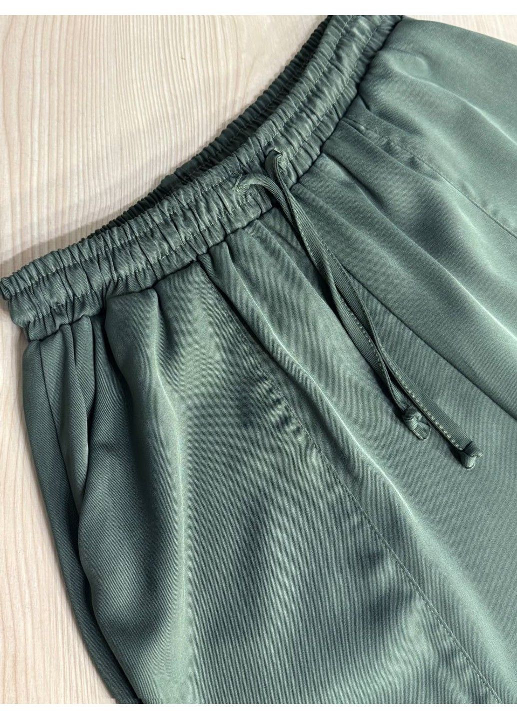 Брюки жіночі 4307 МОМ з резинкою та шнурком на талії MIX RAY (355797468)