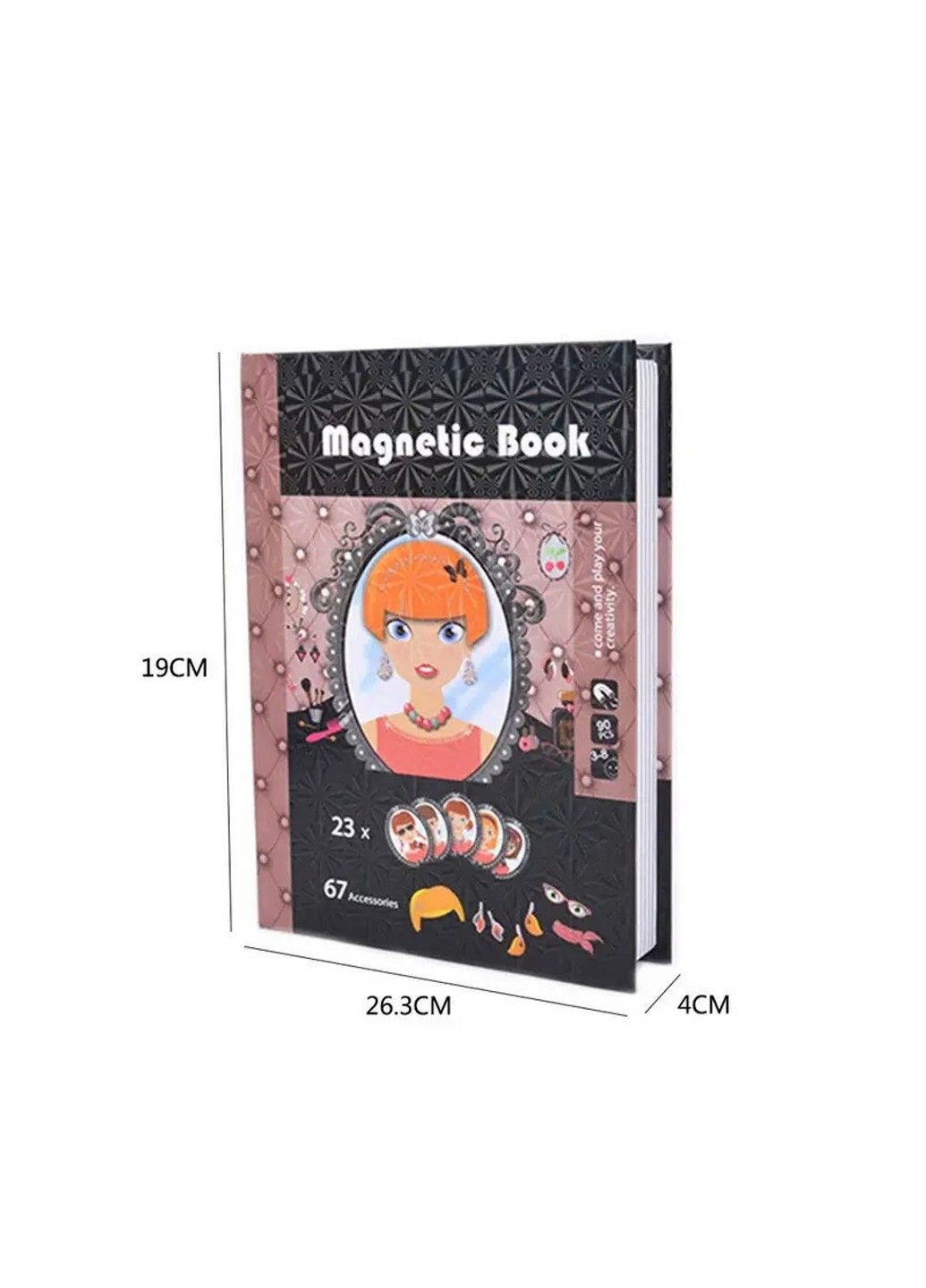 Набор для творчества "Принцесса" LY8726-19 магнитная книга BMW (331296159)