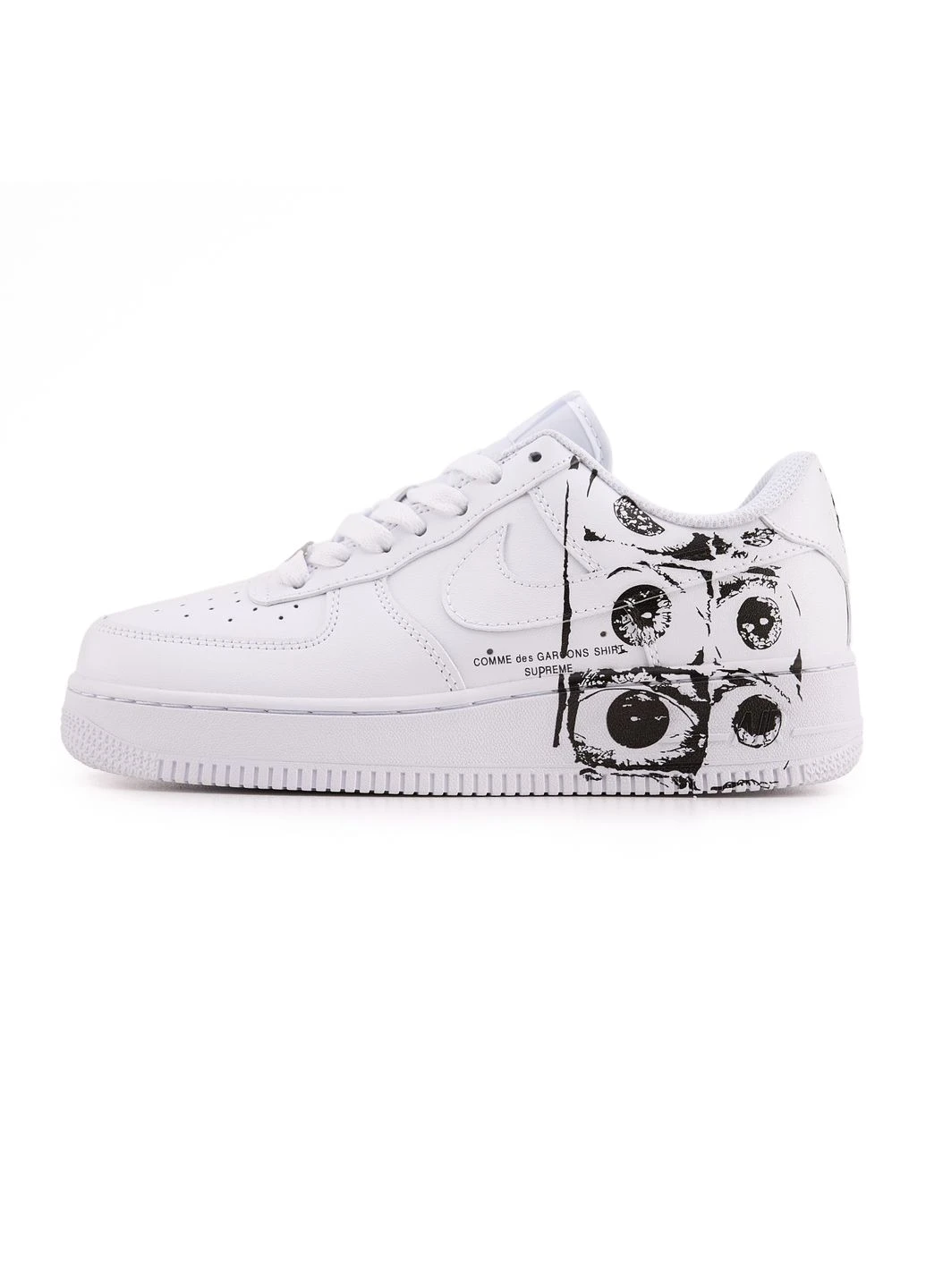 КРОСІВКИ ЖІНОЧІ NIKE AIR FORCE 1 LOW Х COMME DES GARÇONS SUPREME 2.0 НАЙК АІР ФОРС 1 No Brand комбіновані демісезони (392021168)