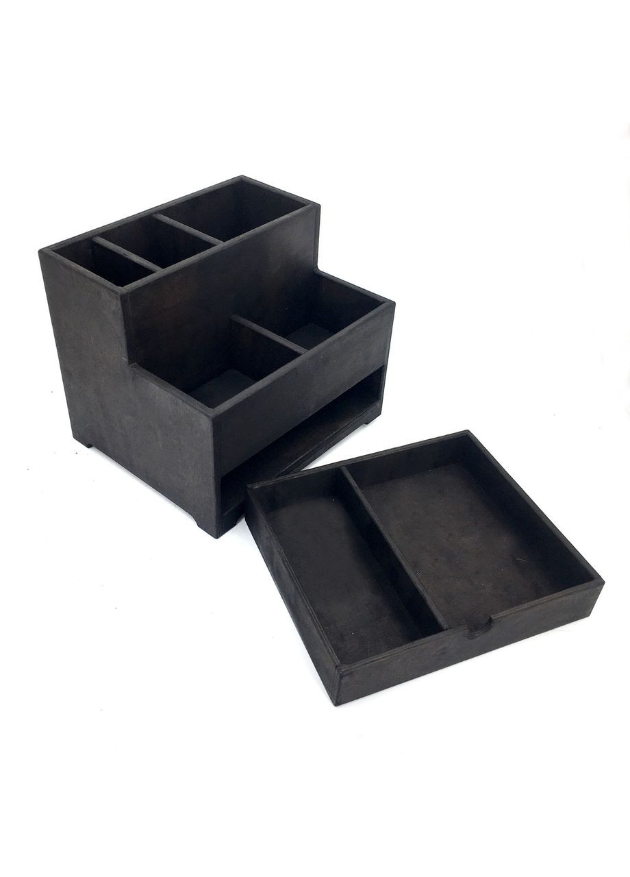 Настольный органайзер из дерева Моррис венге (КНЦ-001212) No Brand (328228014)