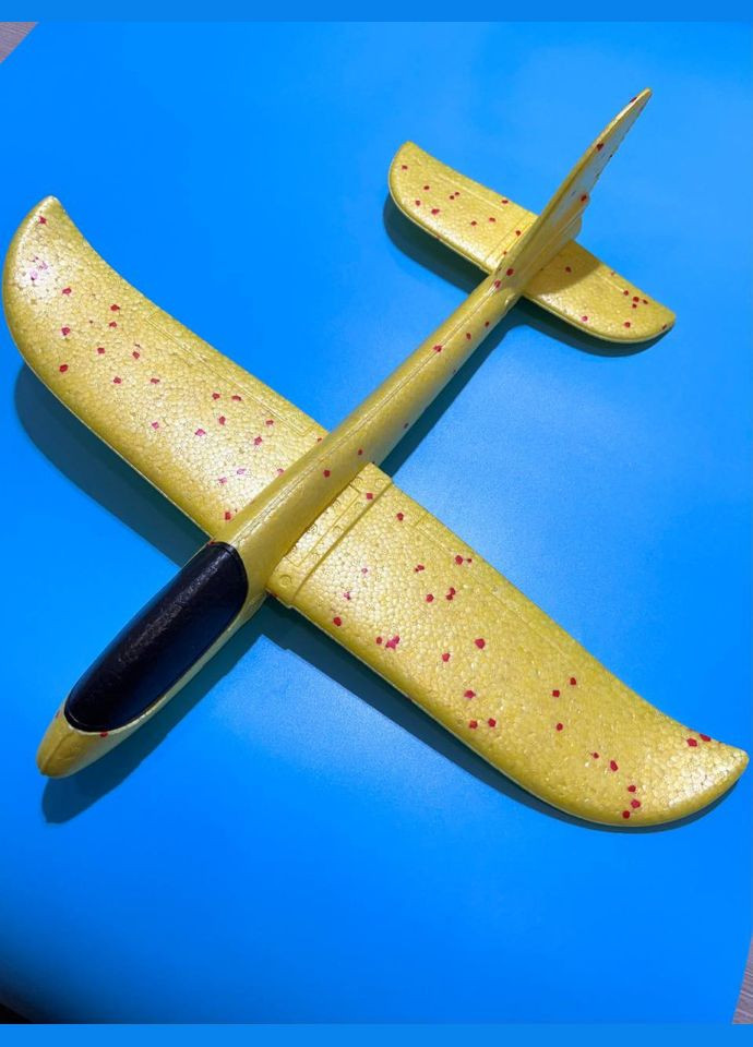 Дитячий метальний літак-планер C28006(Yellow) довжина 24 см Bambi (342025788)