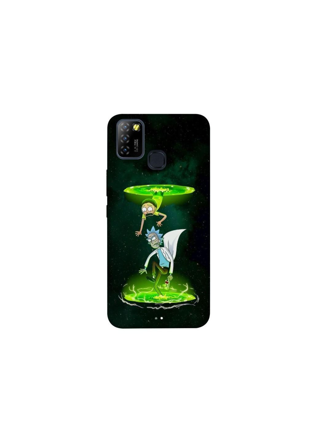 Чохол на Infinix Hot 10 Lite Rick and Morty Frontalka (354674324)